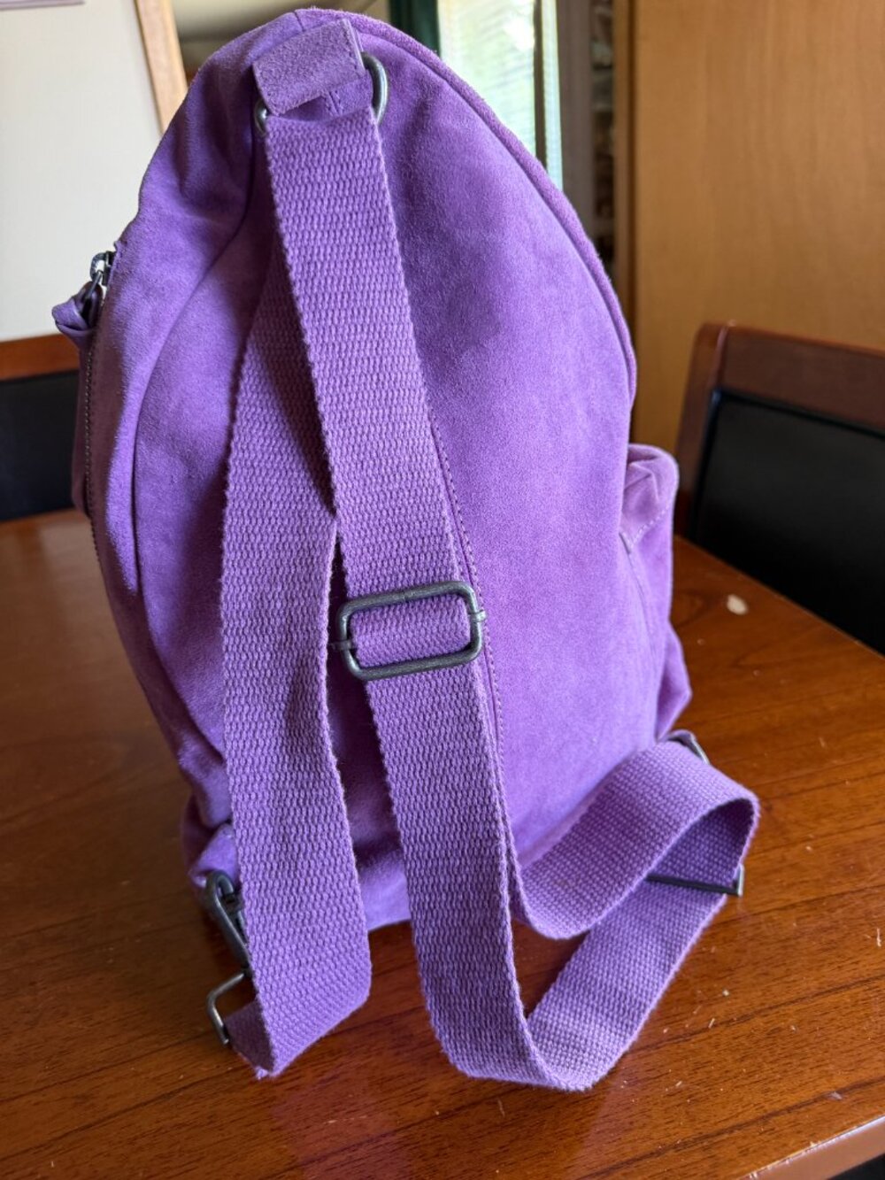 Free People Oxford Suede Sling Bag Orchid - Picture 3 of 6